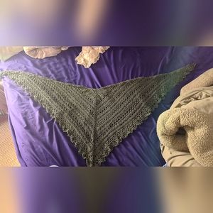 Crochet shawl